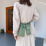 Solid High Belt Bag Cell Phone Waist Packs Women Waist Bag Fanny Packs