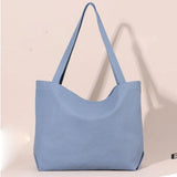 Japanese Large Capacity Armpit Bag Shoulder Bag Women's Canvas Tote