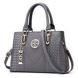 Solid Famous Bags Women Leather Handbags Newest Wallet Ladies Purse Shoulder Bag