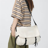 Ladies Canvas Shoulder Bag High Quality Women's Messenger Bag Travel Bag