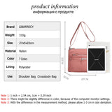 Multifunctional Women Messenger Bag High Nylon Travel Bags