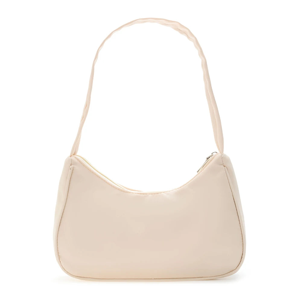 Vintage Nylon Female Hobos Bag Shoulder Bag Shopping Bag