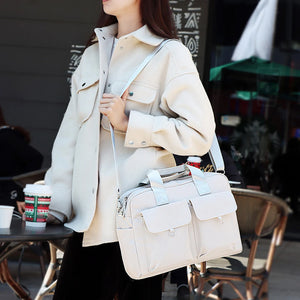 Waterproof Laptop Bag Sleeve 15.6 Inch Shoulder Handbag Briefcase