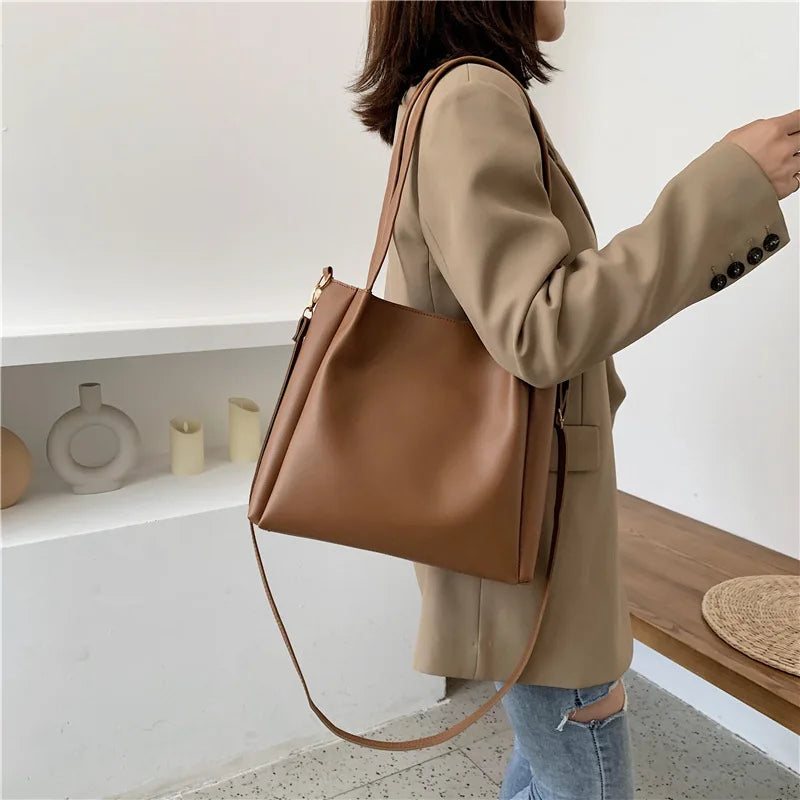 Large Capacity Shoulder Bag for Women Crossbody Handbag Tote Bag