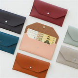 Long Leather Women's Wallet Clutch Bag