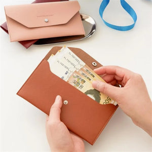 Long Leather Women Wallet Clutch Multifunctional Purse Gift