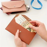 Long Leather Women's Wallet Clutch Bag