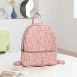 Mini Backpack for Teen Girls Women PU Leather Small Capacity Female