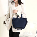 Solid Nylon Women's Shoulder Bag Multifunctional