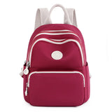 Solid Nylon Backpack For Teenagers Women Mini Backpacks Casual Large Capacity Sc