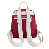Solid Nylon Backpack For Teenagers Women Mini Backpacks Casual Large Capacity Sc