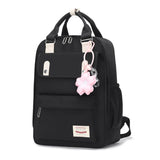Nylon Backpack for Women and Men Travel School Bag