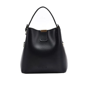PU Leather Bucket Crossbody Bag for Women - Shoulder Messenger Purse