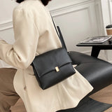 Solid PU Leather Crossbody Bags For Women Autumn Winter Handbags