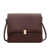 Solid PU Leather Crossbody Bags For Women Autumn Winter Handbags