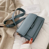 Women's PU Leather Crossbody Bag Shoulder Handbag