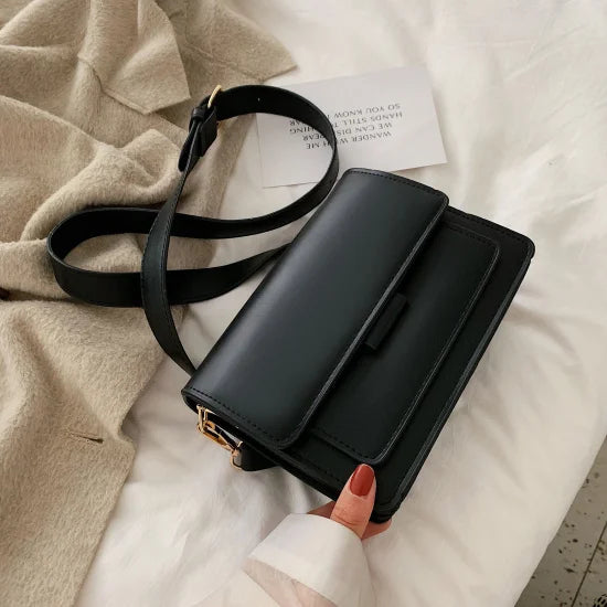 Women's PU Leather Crossbody Bag Shoulder Handbag