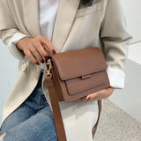 Women's PU Leather Crossbody Bag Shoulder Handbag