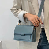 Women's PU Leather Crossbody Bag Shoulder Handbag