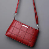 Plaid Messenger Bag Tote Handbags Purse Crossbody Shoulder Bags For Women