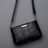 Plaid Messenger Bag Tote Handbags Purse Crossbody Shoulder Bags For Women