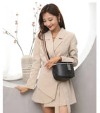 Women's Stylish PU Leather Fanny Pack Classic Waist Bag
