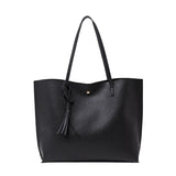 Large Capacity PU Leather Shoulder Bag for Women