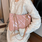 Solid PU Leather Shoulder Bag Crossbody Bags High Handbags Hand Bags Women