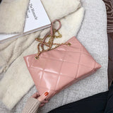 Solid PU Leather Shoulder Bag Crossbody Bags High Handbags Hand Bags Women