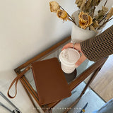 PU Leather Shoulder Bag for Women Bucket Crossbody Bags