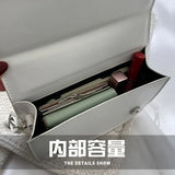 Square Crossbody Bag for Women Small Flap Handbag PU Leather Shoulder Bag