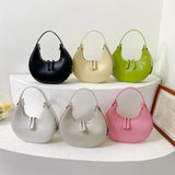 Women's PU Leather Underarm Bag Shoulder Handbag Travel Tote