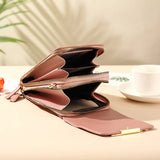 PU Leather Women Bags Wallets Touch Screen Cell Phone Purse Crossbody
