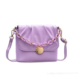 High-Quality PU Leather Pleated Tote Bag for Women