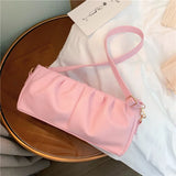 High-Quality PU Leather Women's Handbag Travel Shoulder Bag Armpit Bag