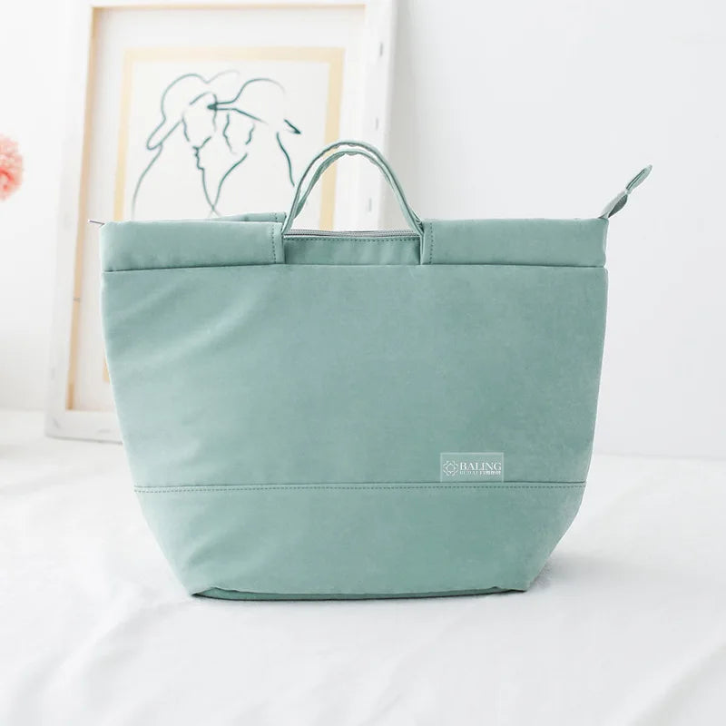 Portable Lunch Cooler Bag Food Containers Box Storage Handbags