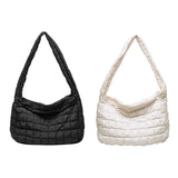 Eiderdown Shoulder Bag PU Leather Totes Clutch Bag