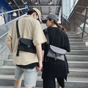 Solid Shoulder Messenger Bag Women Handbags Totes Nylon Crossbody Bags