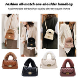 Solid Shoulder Messenger Bag Women Handbags Totes Bags PU Leather Crossbody Bags
