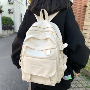 Waterproof Travel Bagpack for Girls Students School Bags Large Capacity Ladies L