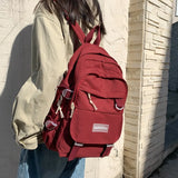 Waterproof Travel Bagpack for Girls Students School Bags Large Capacity Ladies L