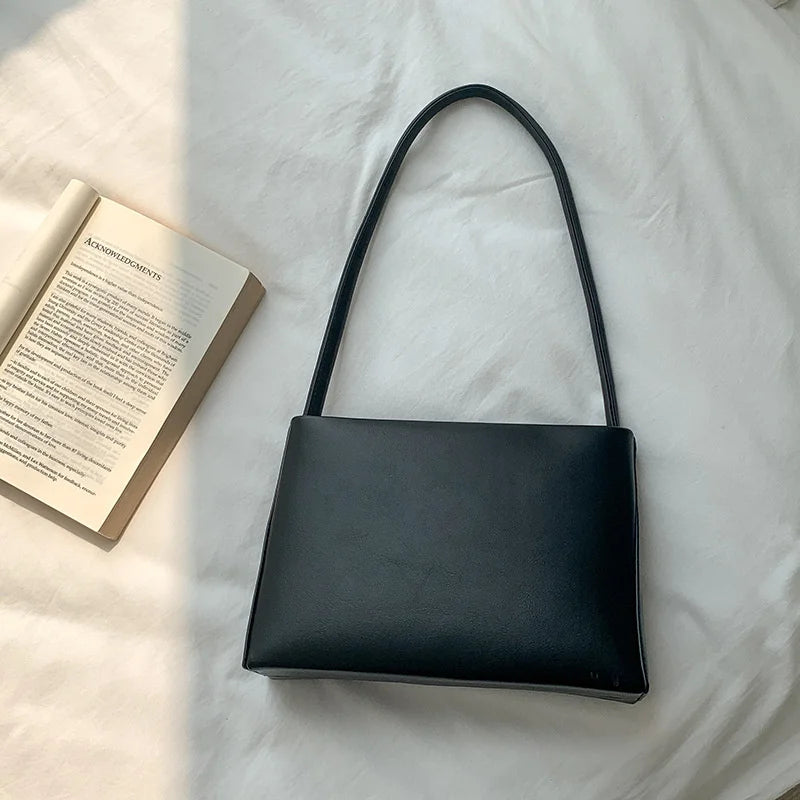 Small PU Leather Shoulder Bags For Women Winter Hit Handbags And Purses