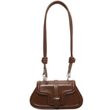 Small PU Leather Shoulder Bags for Women Flap Bag Crossbody Handbags