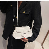 Small PU Leather Shoulder Bags for Women Flap Bag Crossbody Handbags