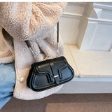 Small PU Leather Shoulder Bags for Women Flap Bag Crossbody Handbags