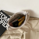 Women's PU Leather Shoulder Tote Bag Hasp Handbag