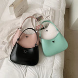 Women's PU Leather Shoulder Tote Bag Hasp Handbag