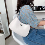 Women's PU Leather Shoulder Tote Bag Hasp Handbag