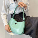 Women's PU Leather Shoulder Tote Bag Hasp Handbag