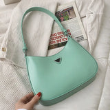 Women's PU Leather Shoulder Tote Bag Hasp Handbag